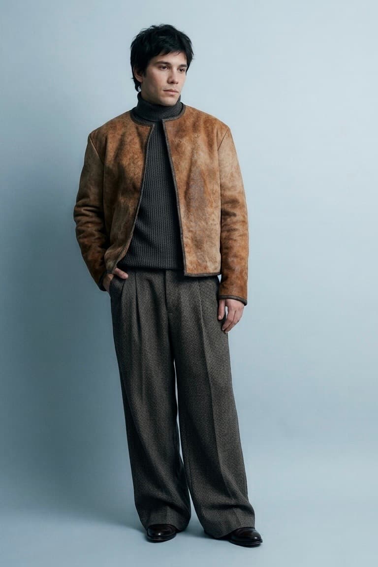 Chaqueta de Cuero Vacuno Argentino 1