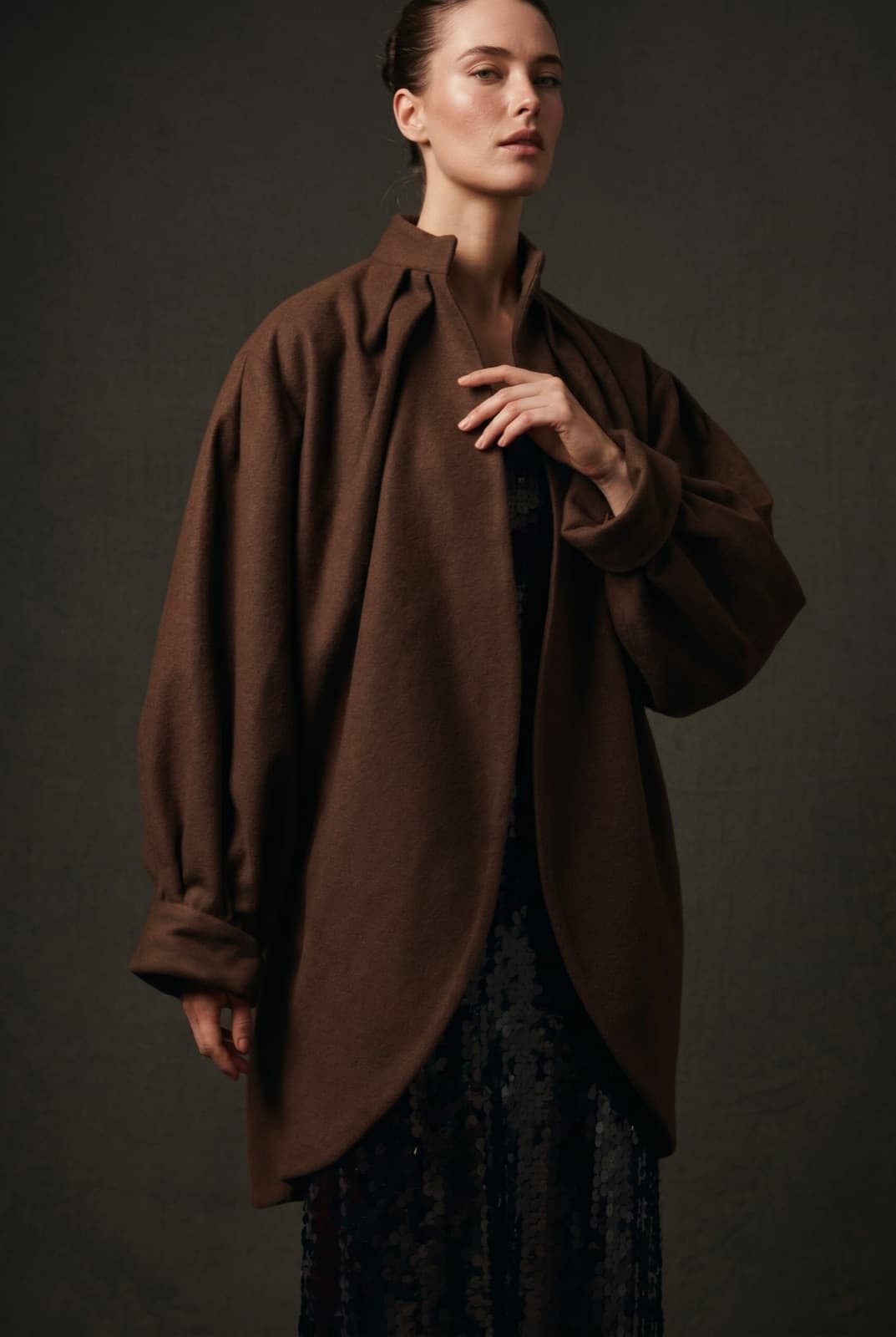 Chocolat Tulip Coat