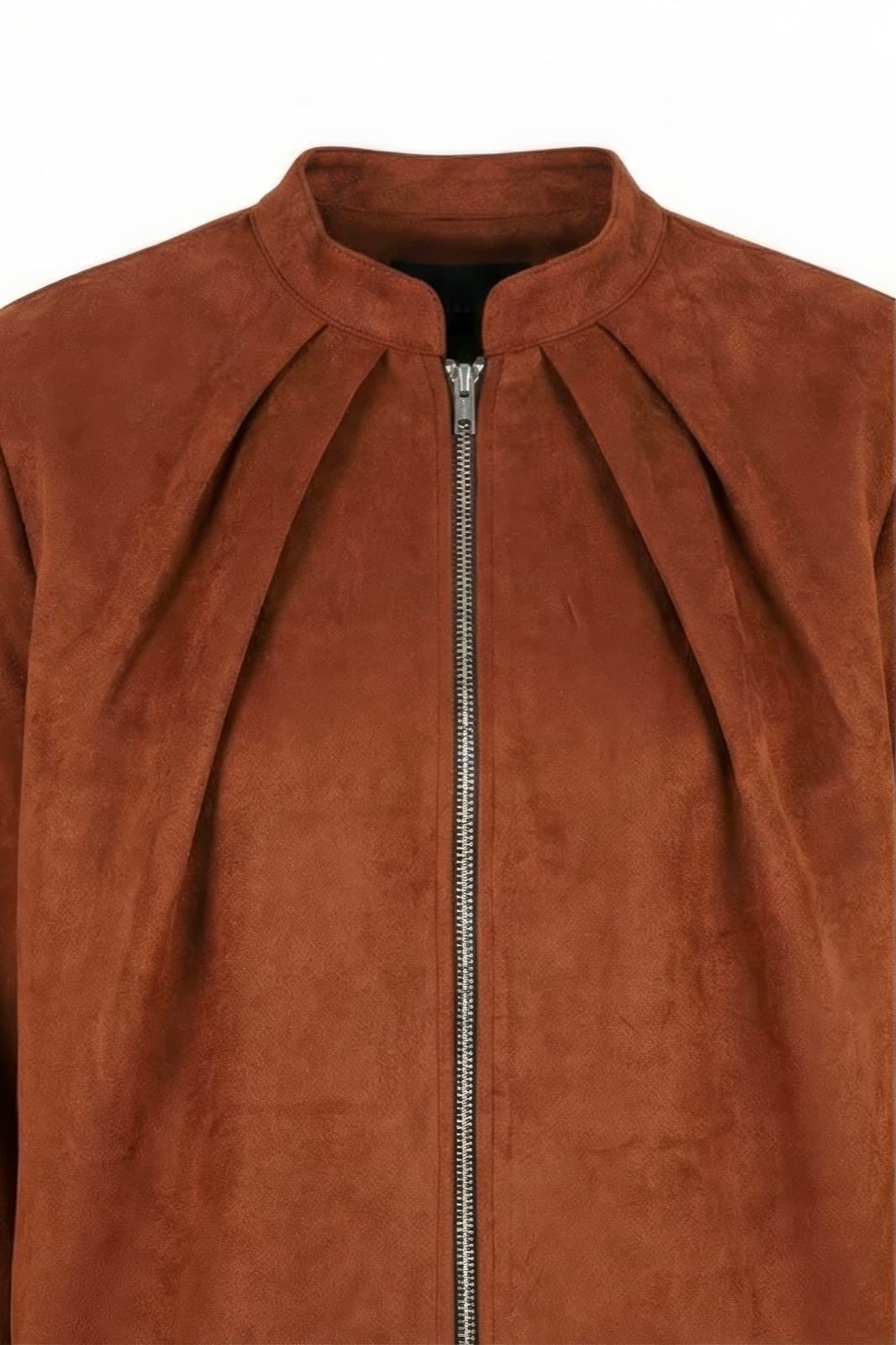 Chaqueta Molina - Camarelo con pliegues