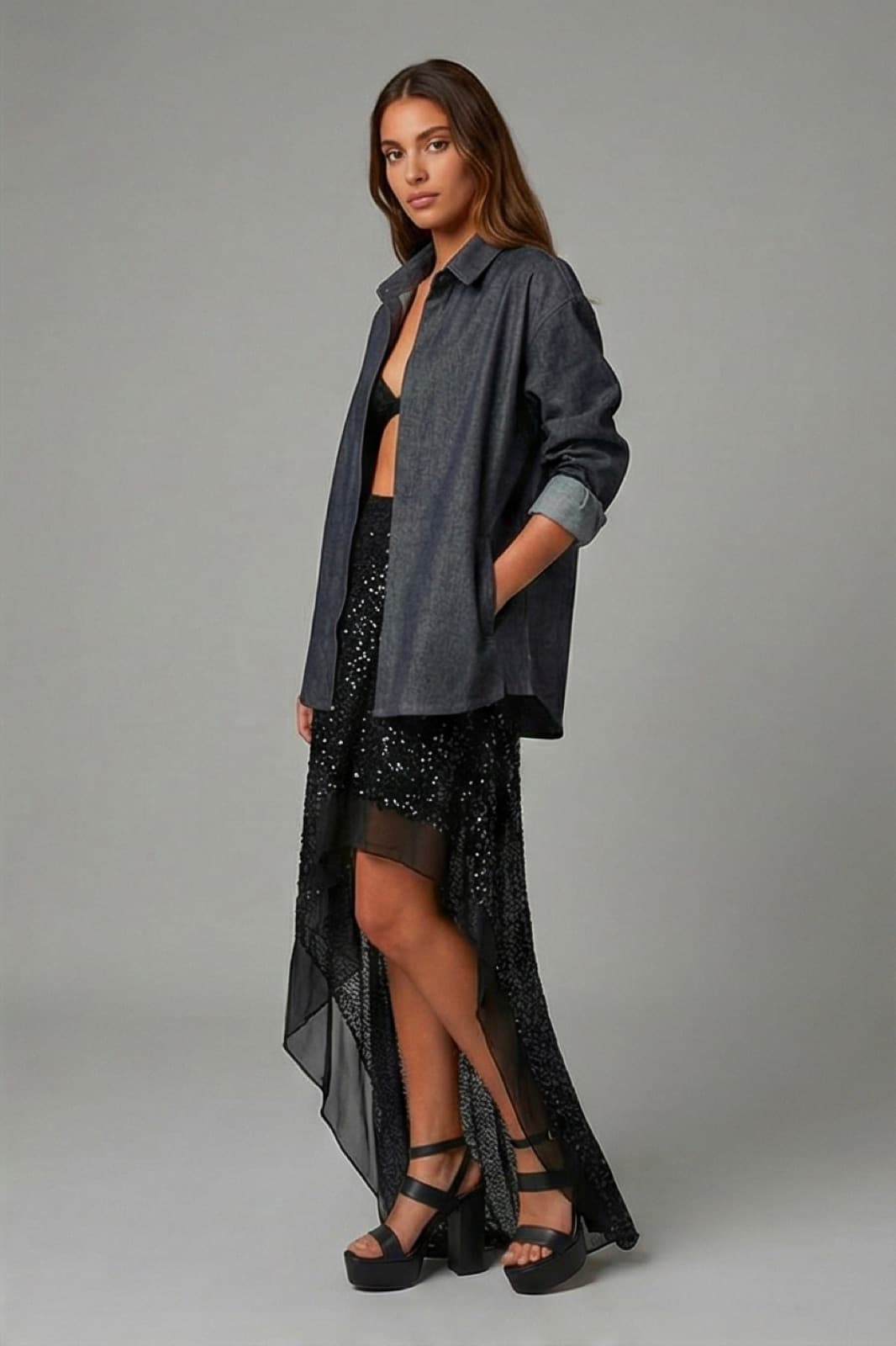 Denim Shirt - tienda online