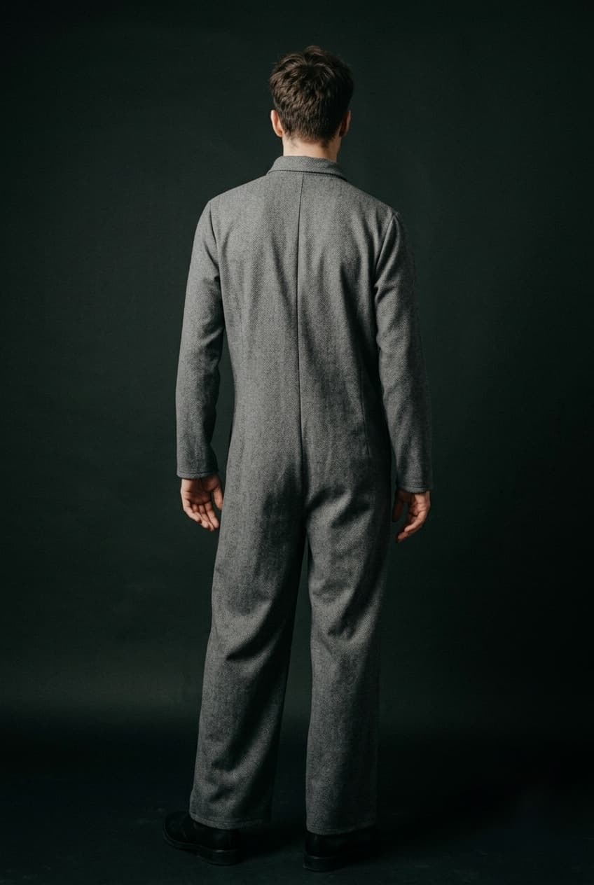 Jumpsuit Sastrero de Baby Alpaca 2
