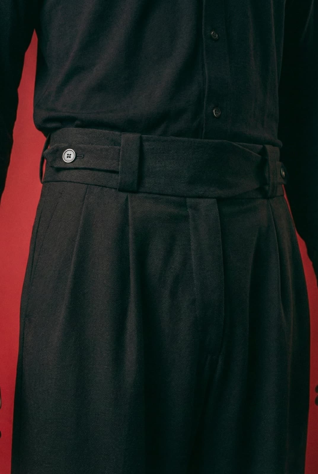 Pantalón Campo - Negro - Atelier Molina · Alta Costura & Sastrería de Autor · Buenos Aires