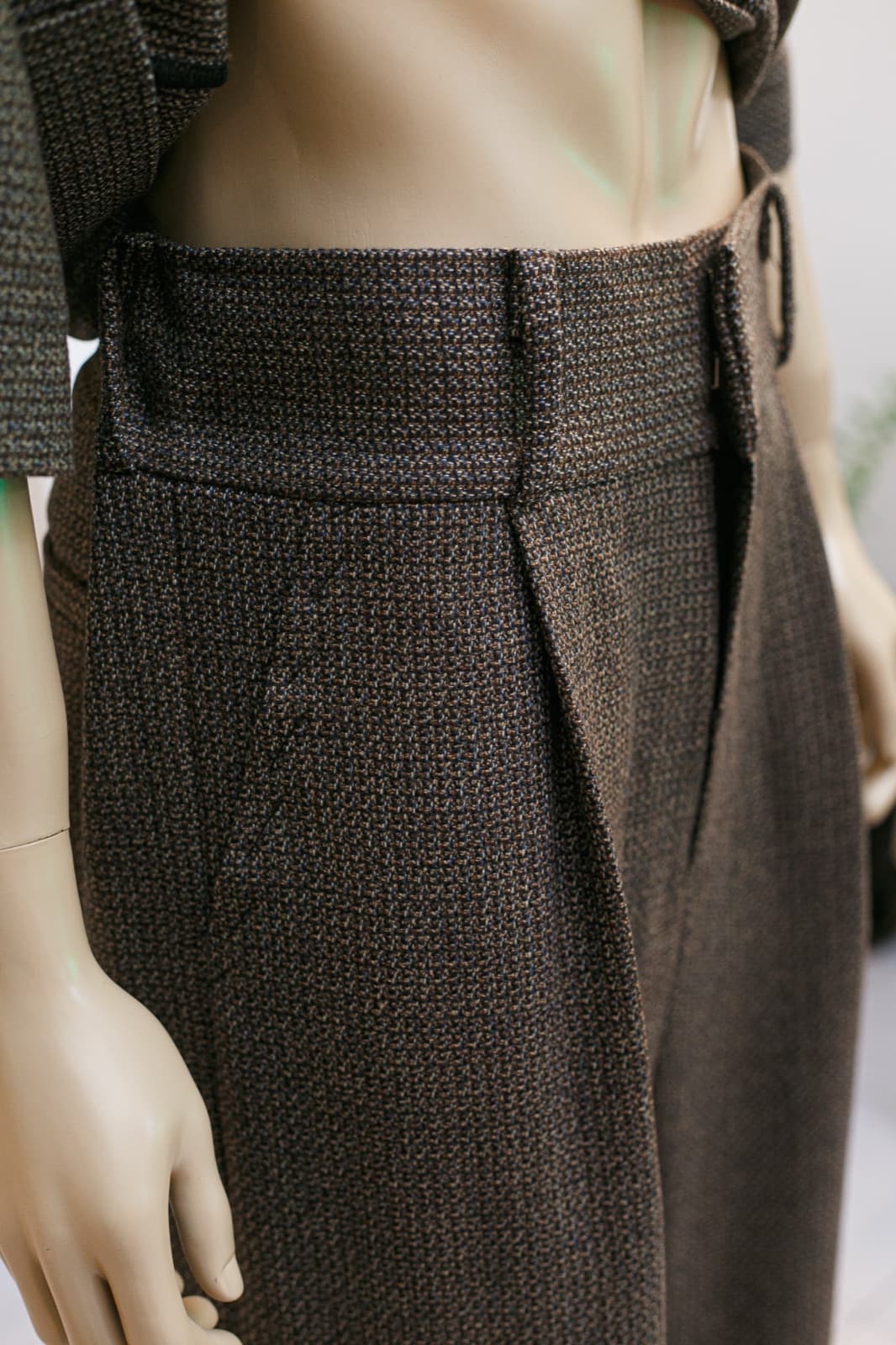 Pantalón Sastrero de Lana Ojo de Perdiz - tienda online