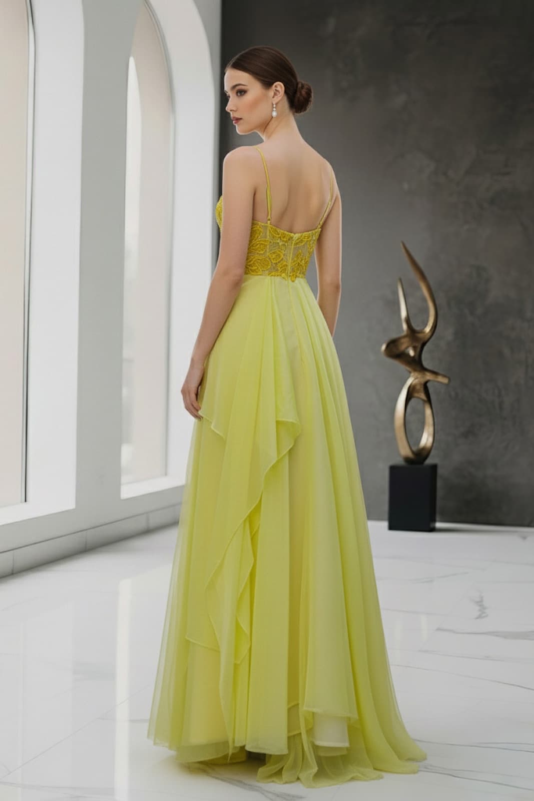 Imagen de Yellow Garden Dress
