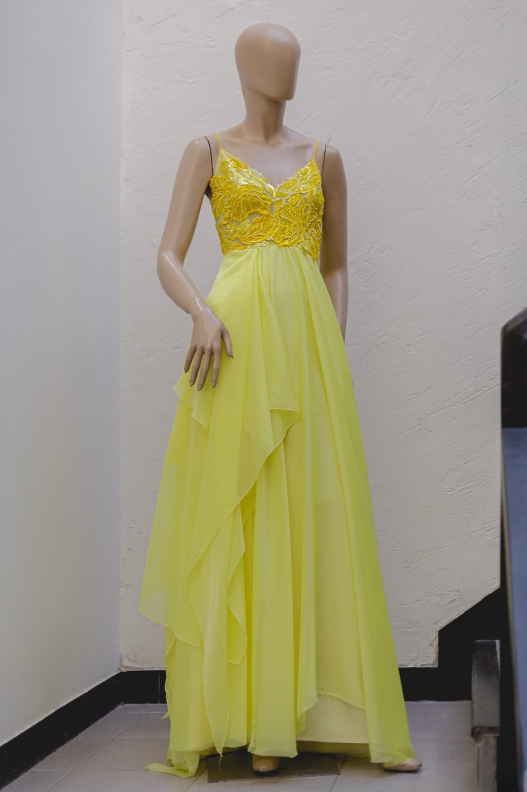 Yellow Garden Dress