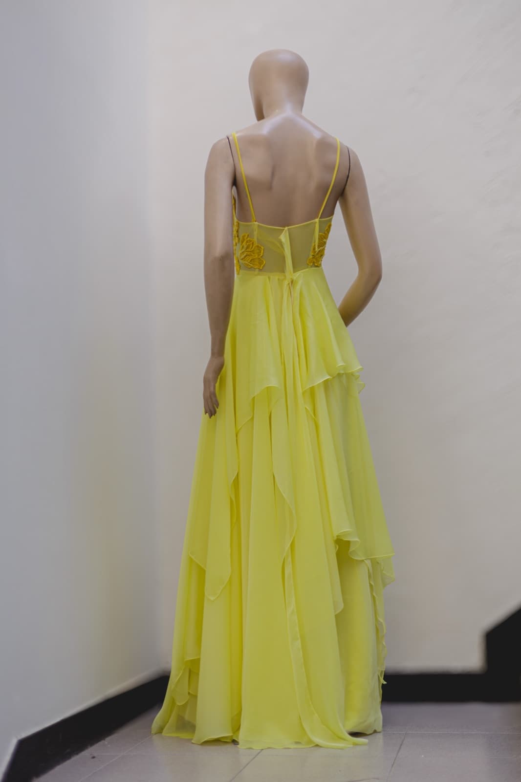 Yellow Garden Dress - comprar online