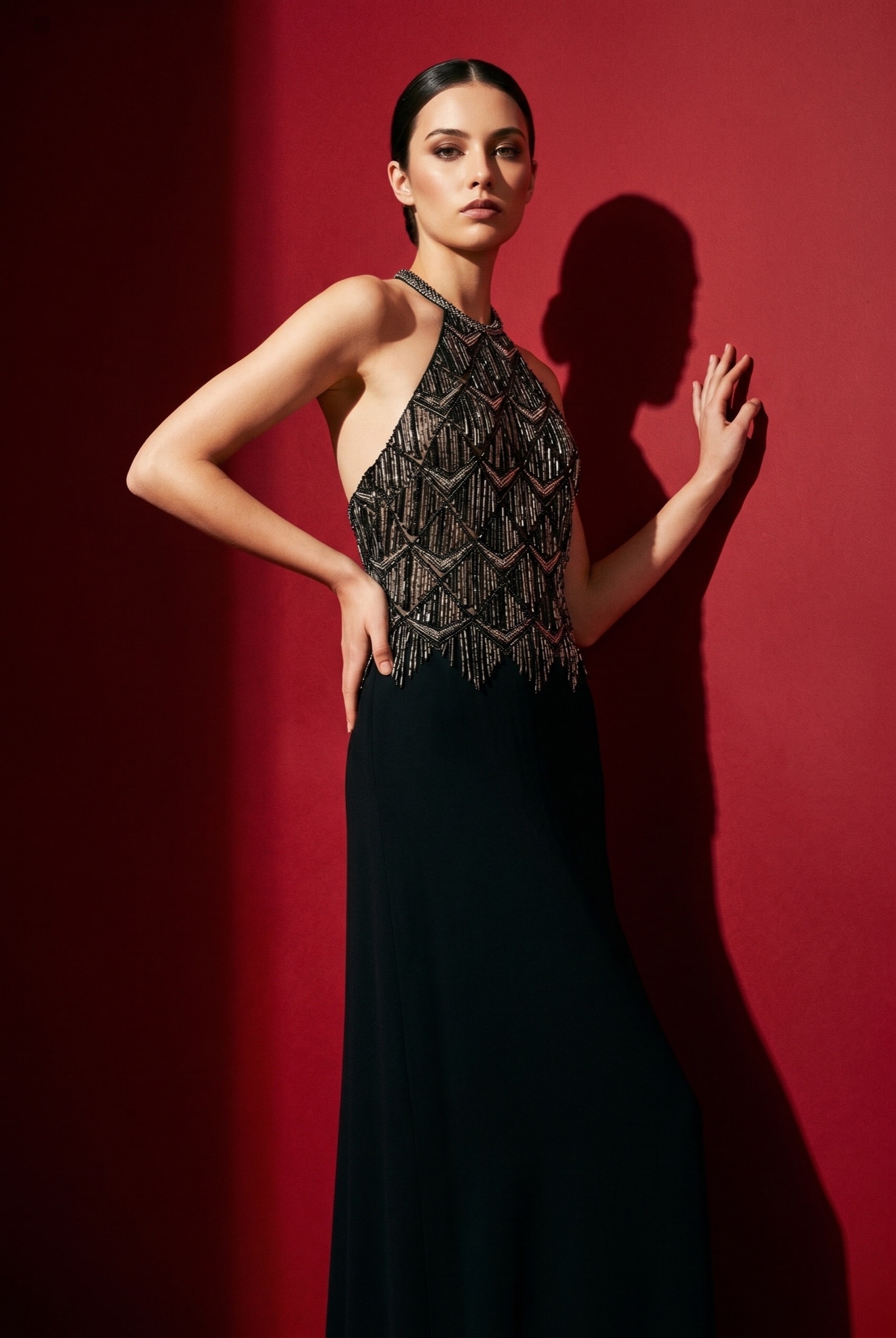 Halter Flappers Dress 2