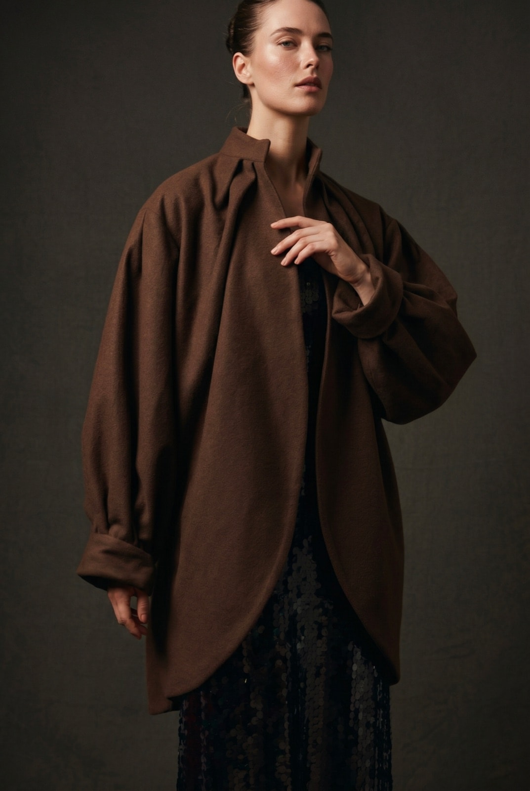 Chocolat Tulip Coat