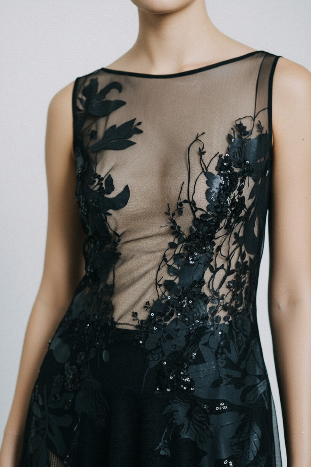 Black Velvet Garden Dress en internet