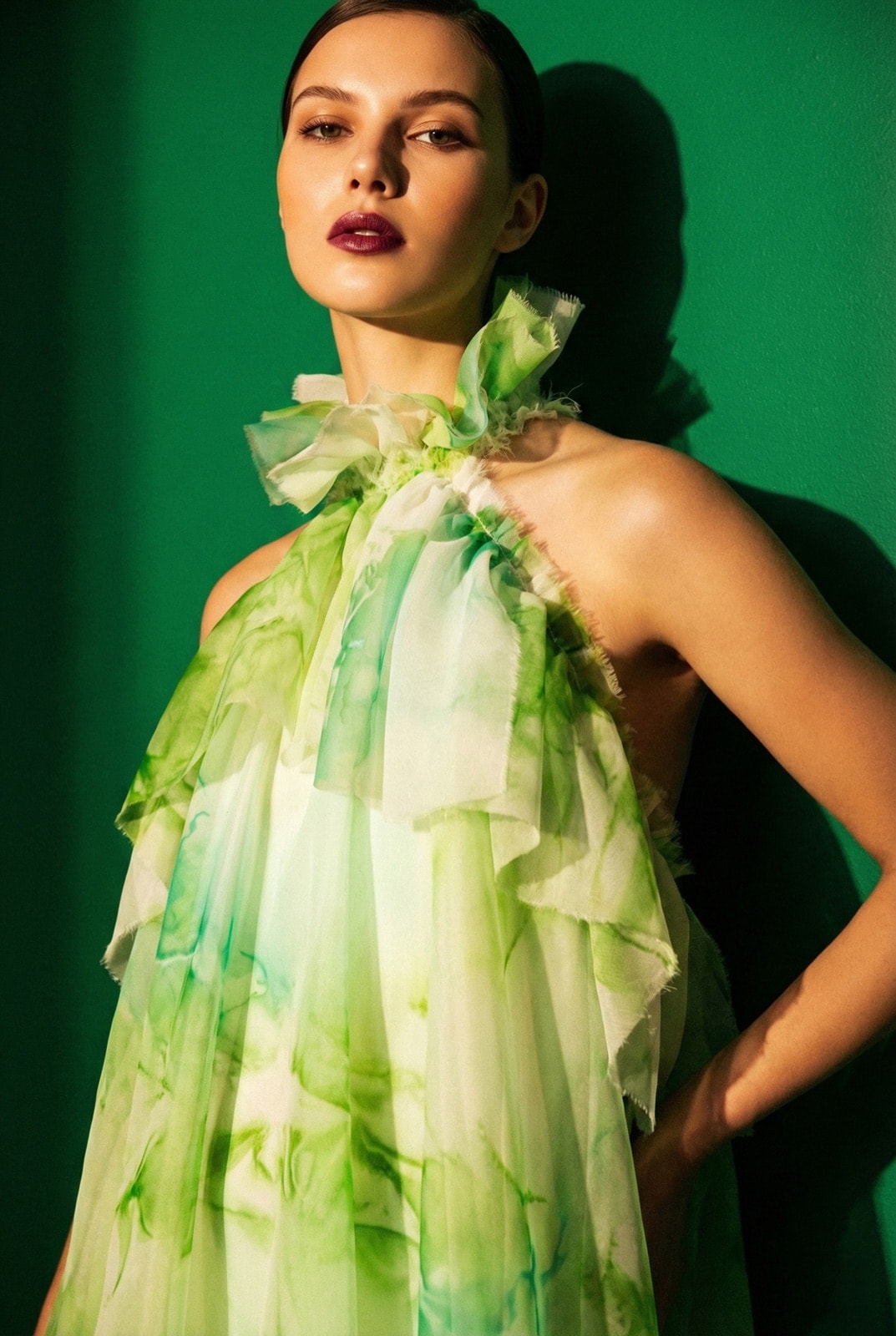 Olé! Green Blouse