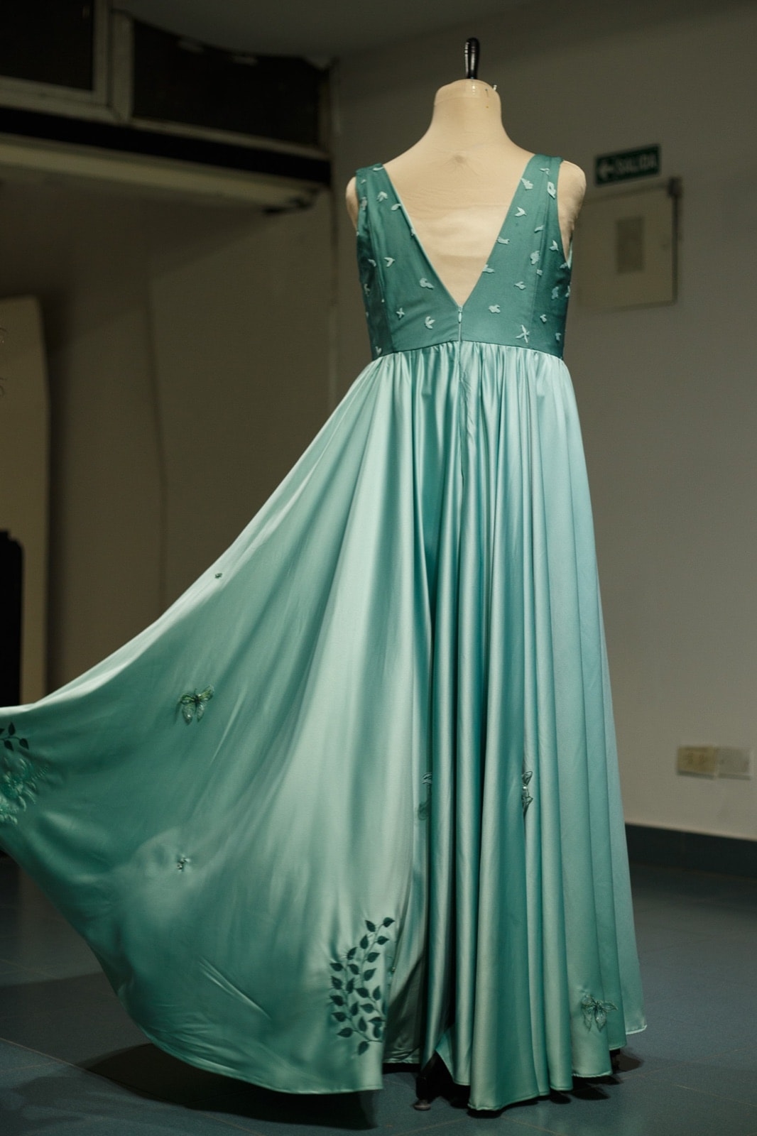 Butterfly Tiffany Dress - Atelier Molina · Alta Costura & Sastrería de Autor · Buenos Aires