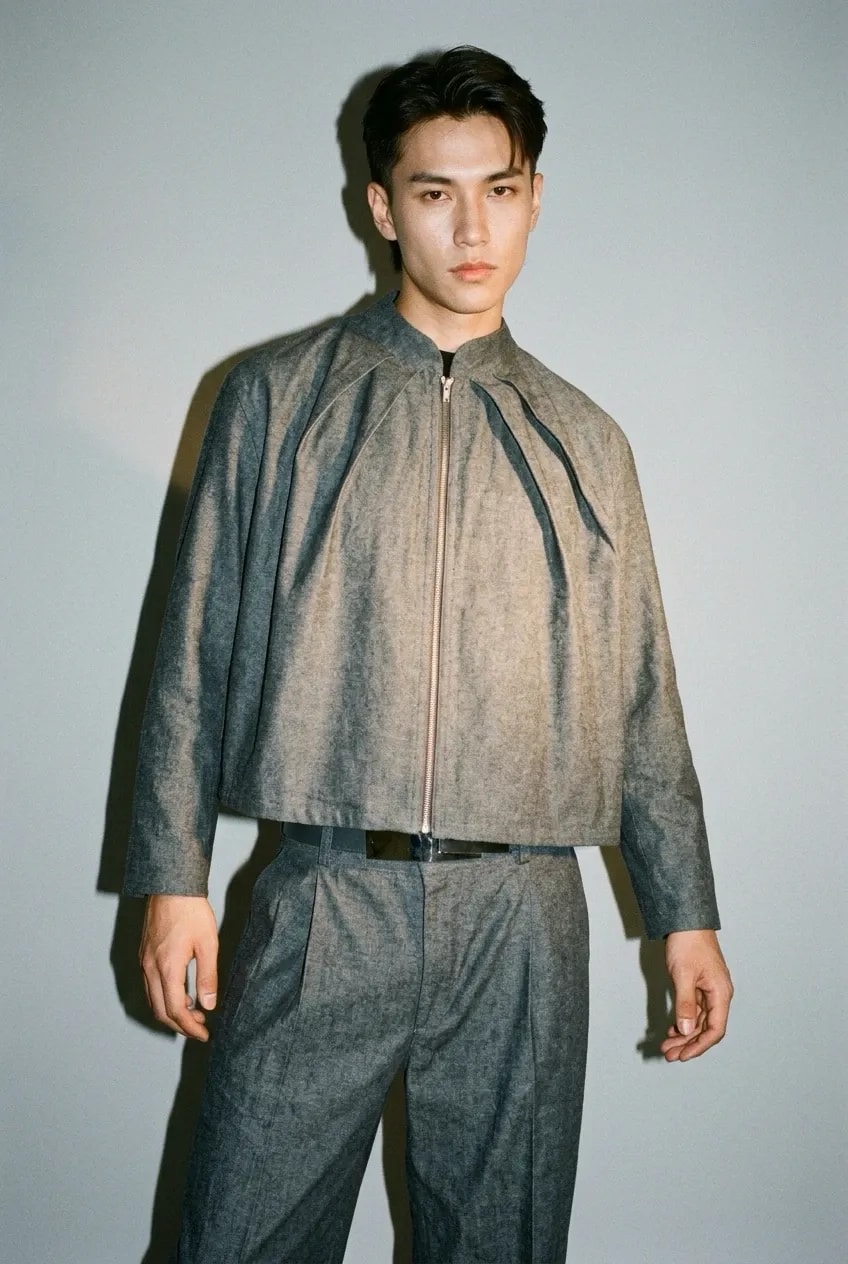Chaqueta Molina de Denim Crudo
