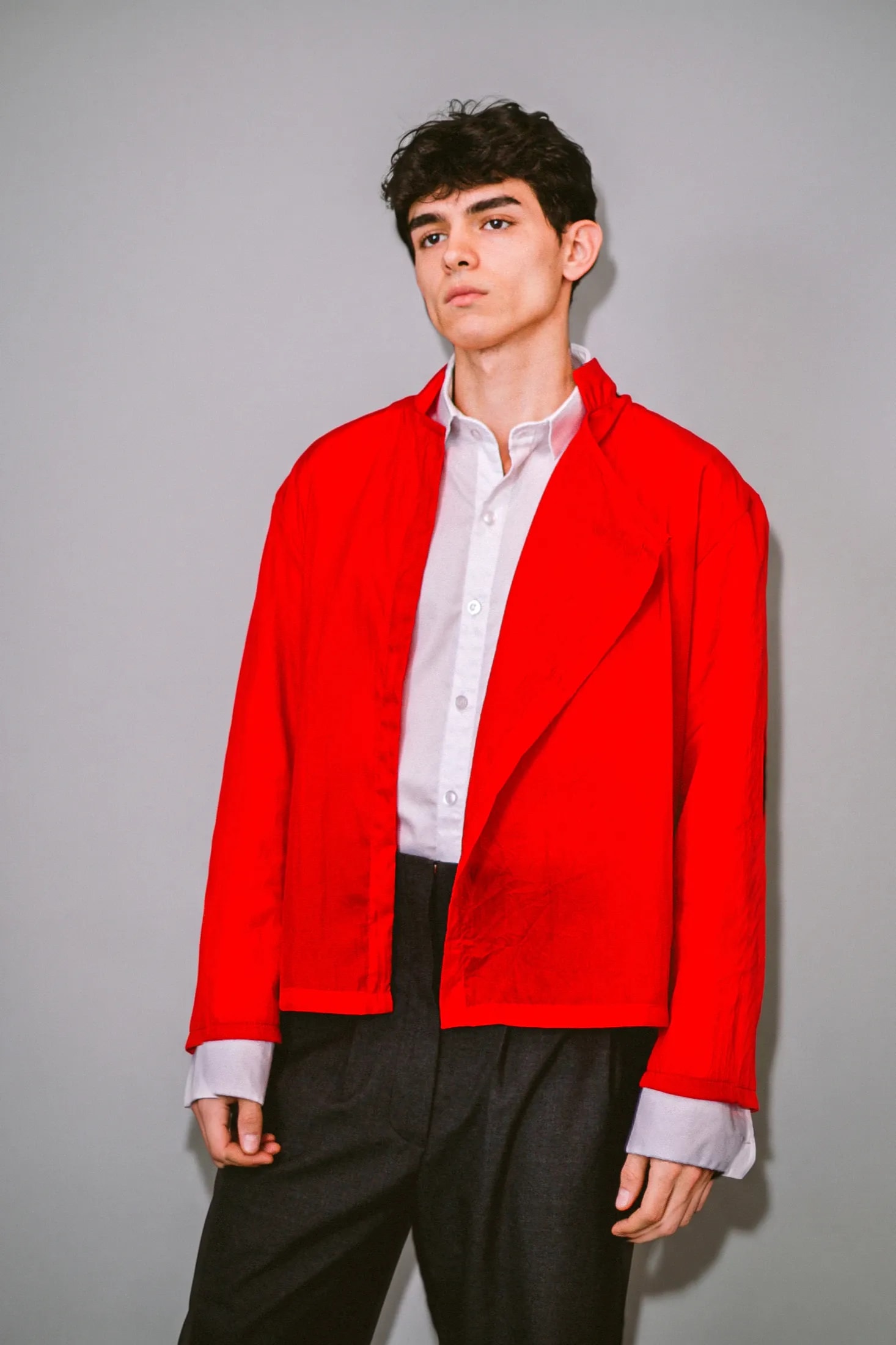 Chaqueta de siré rojo 3
