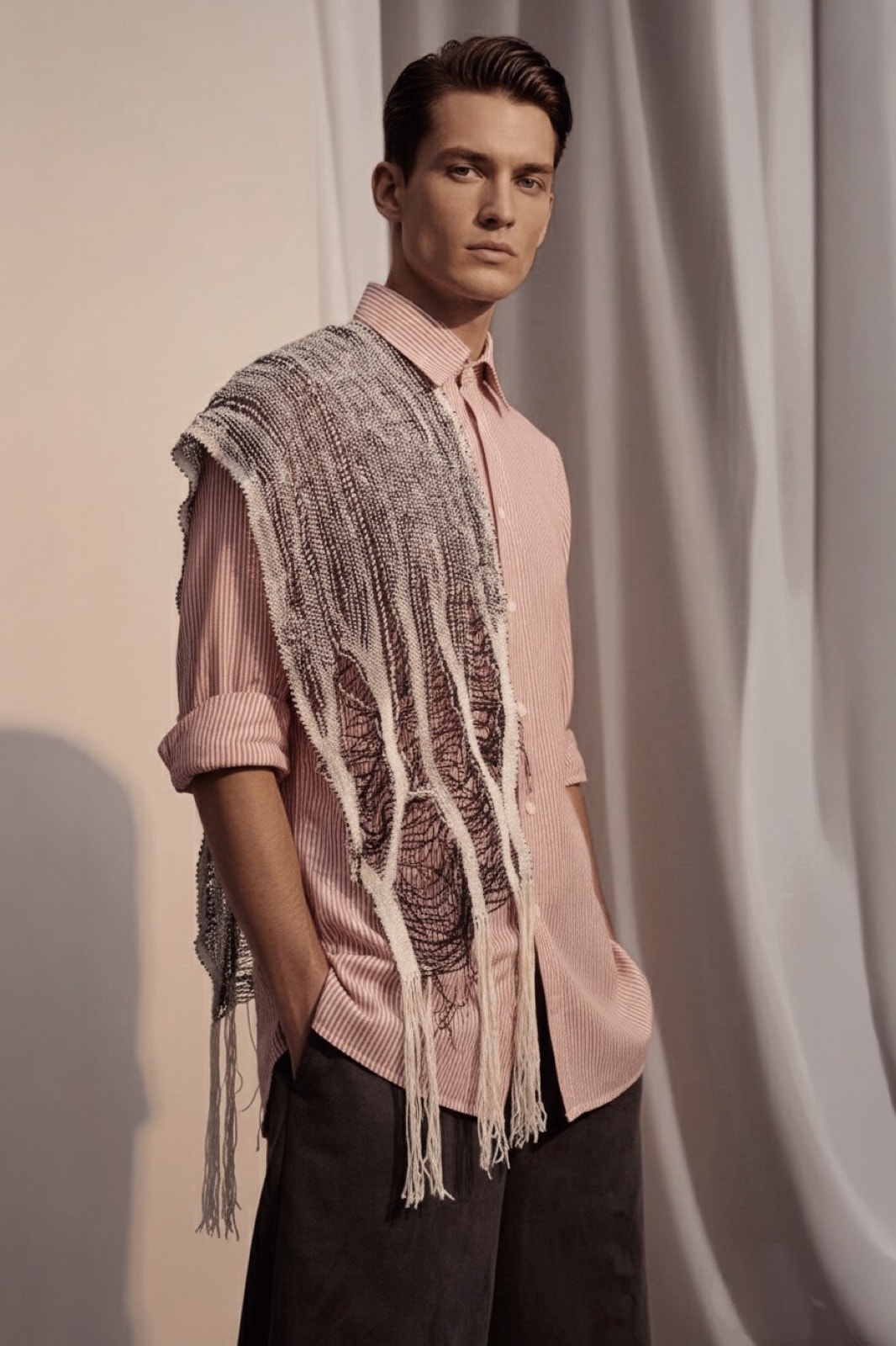 Shantung shawl