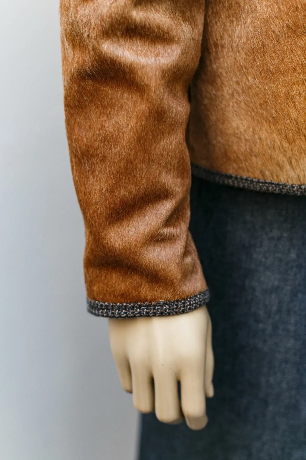 Chaqueta de Cuero Vacuno Natural - tienda online