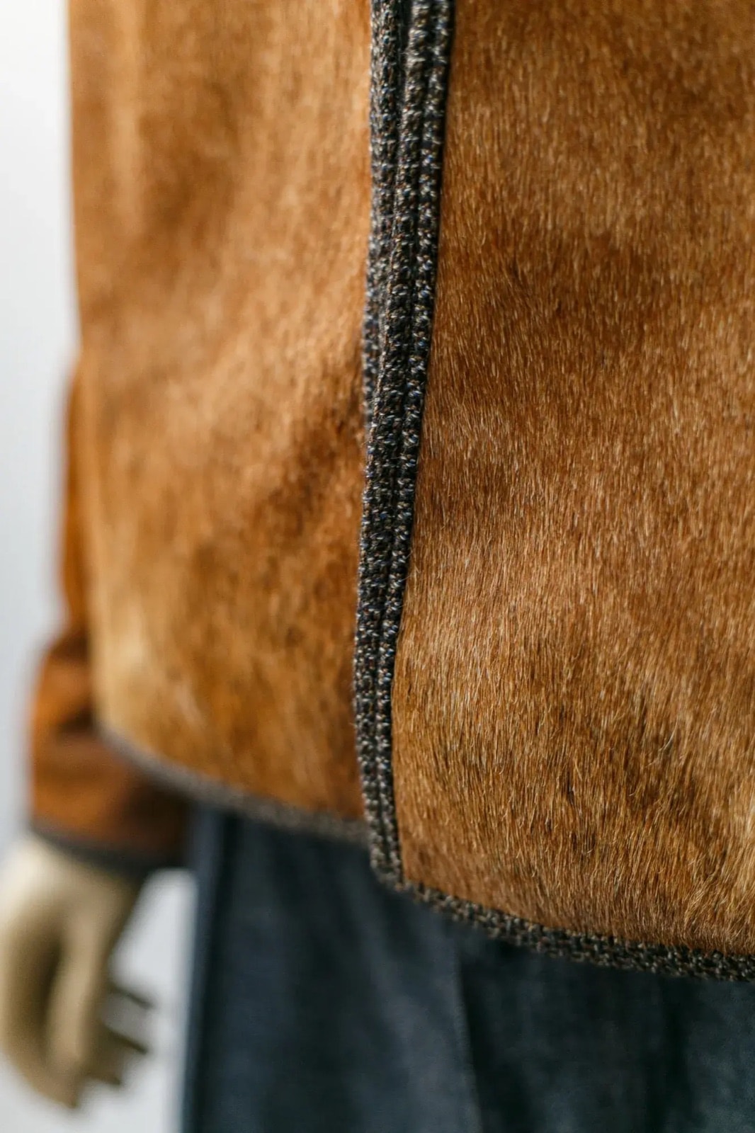 Imagen de Chaqueta de Cuero Vacuno Natural