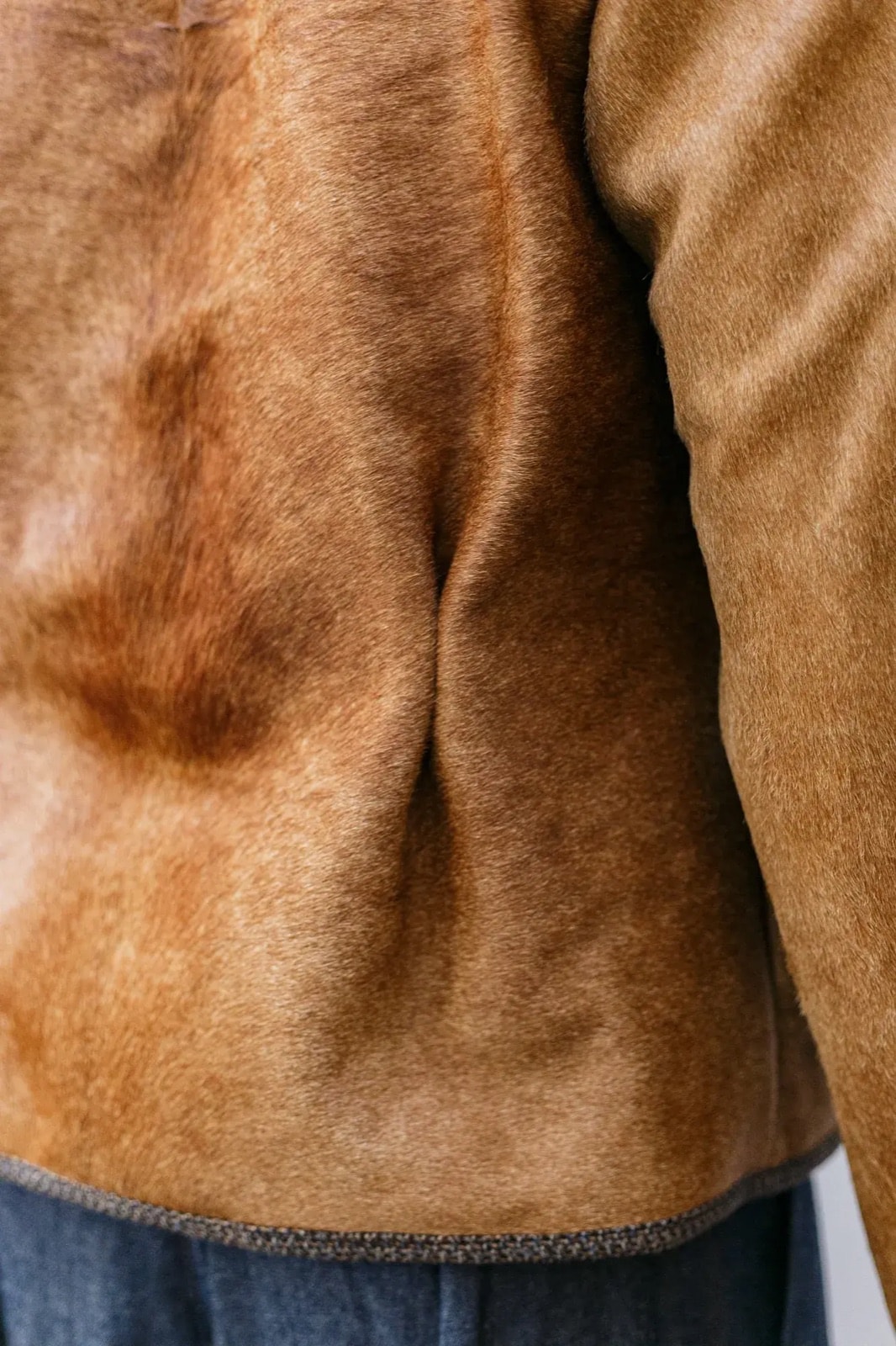 Chaqueta de Cuero Vacuno Natural en internet