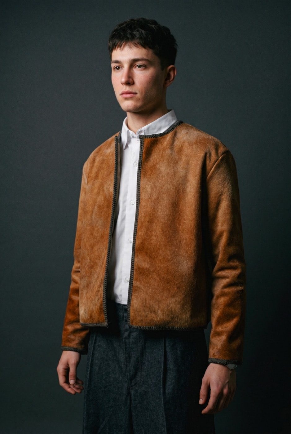 Chaqueta de Cuero Vacuno Argentino