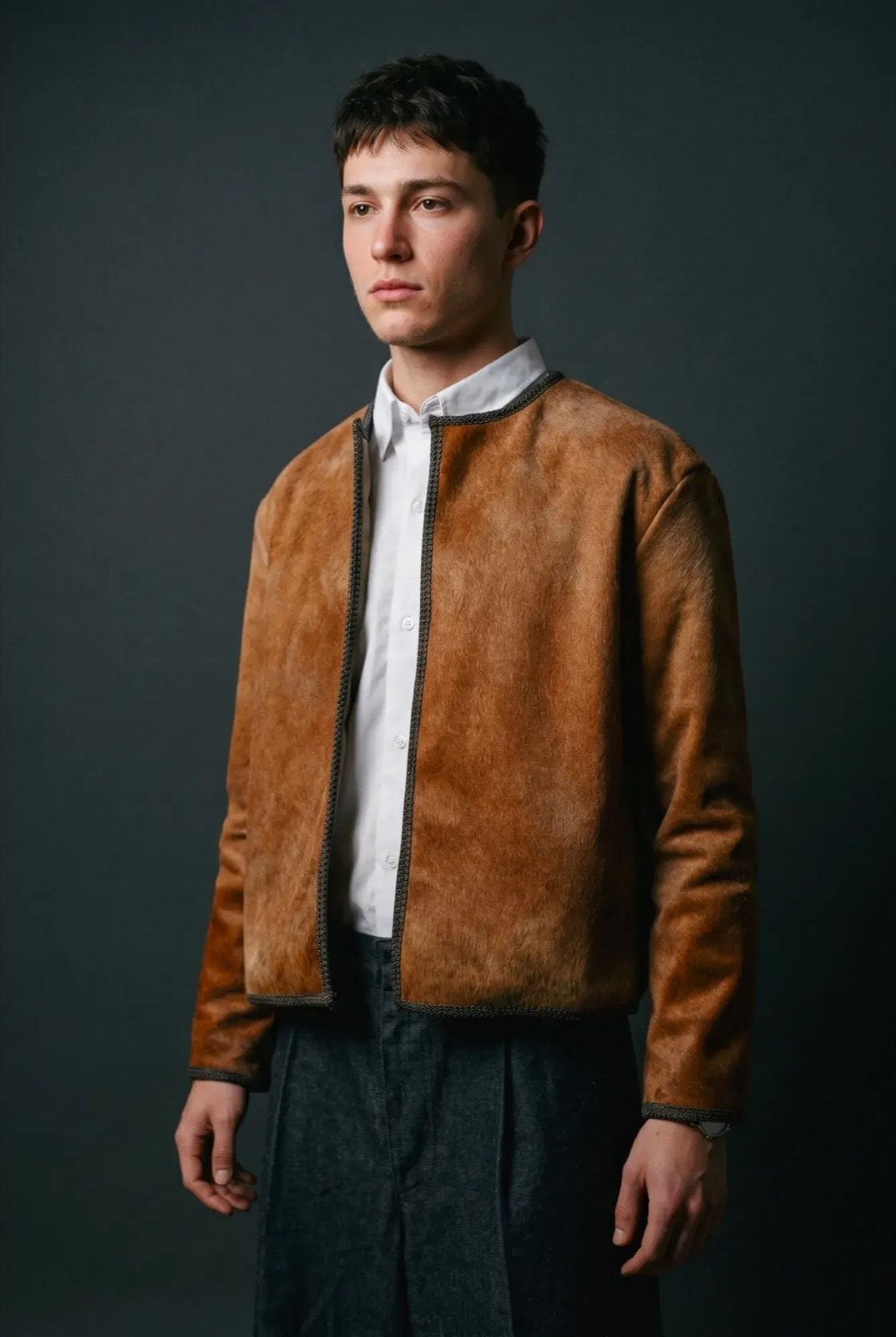 Chaqueta de Cuero Vacuno Argentino