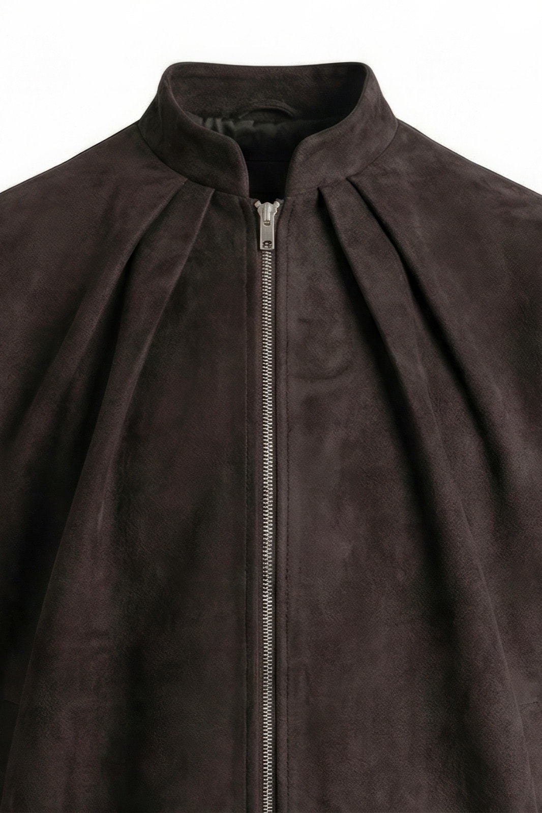 Chaqueta Molina - Negro con pliegues - comprar online
