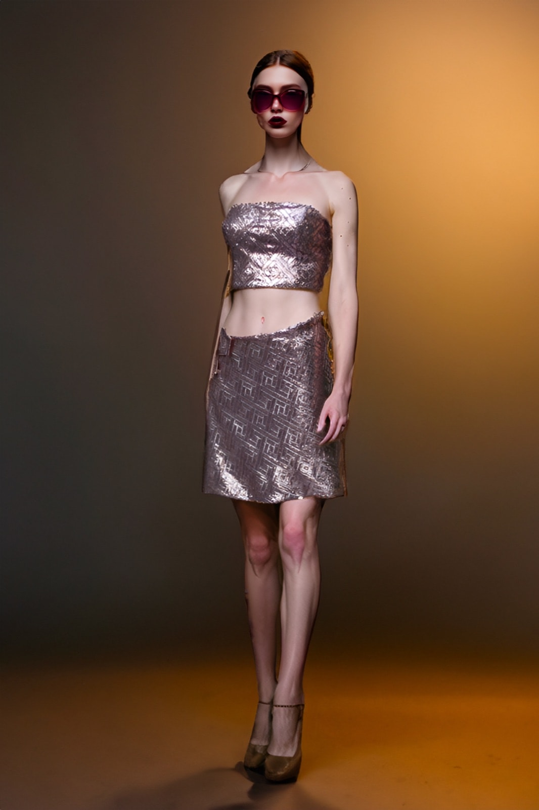 Corset de Paillette - tienda online