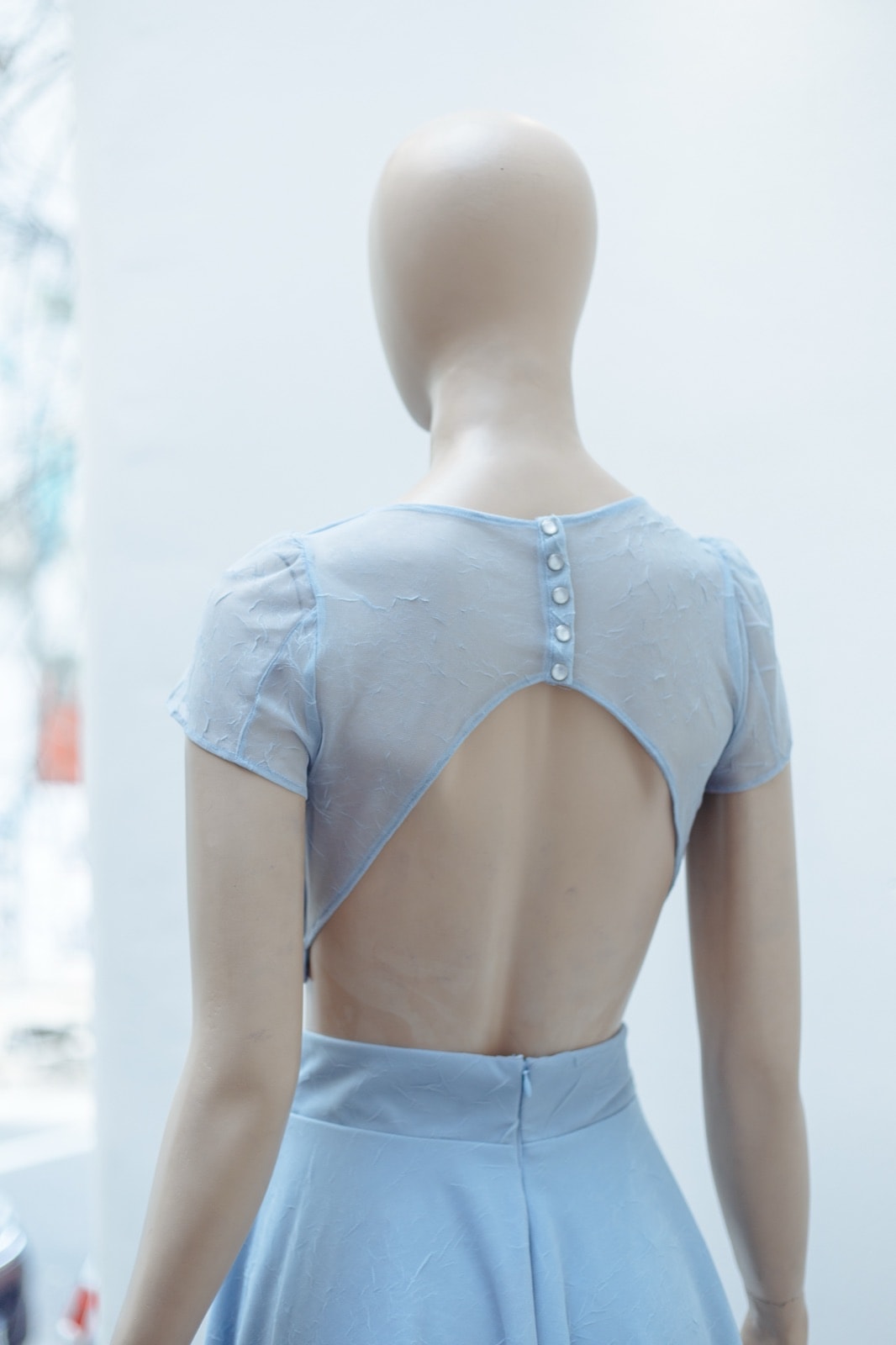 Croptop de tul jaspeado - comprar online