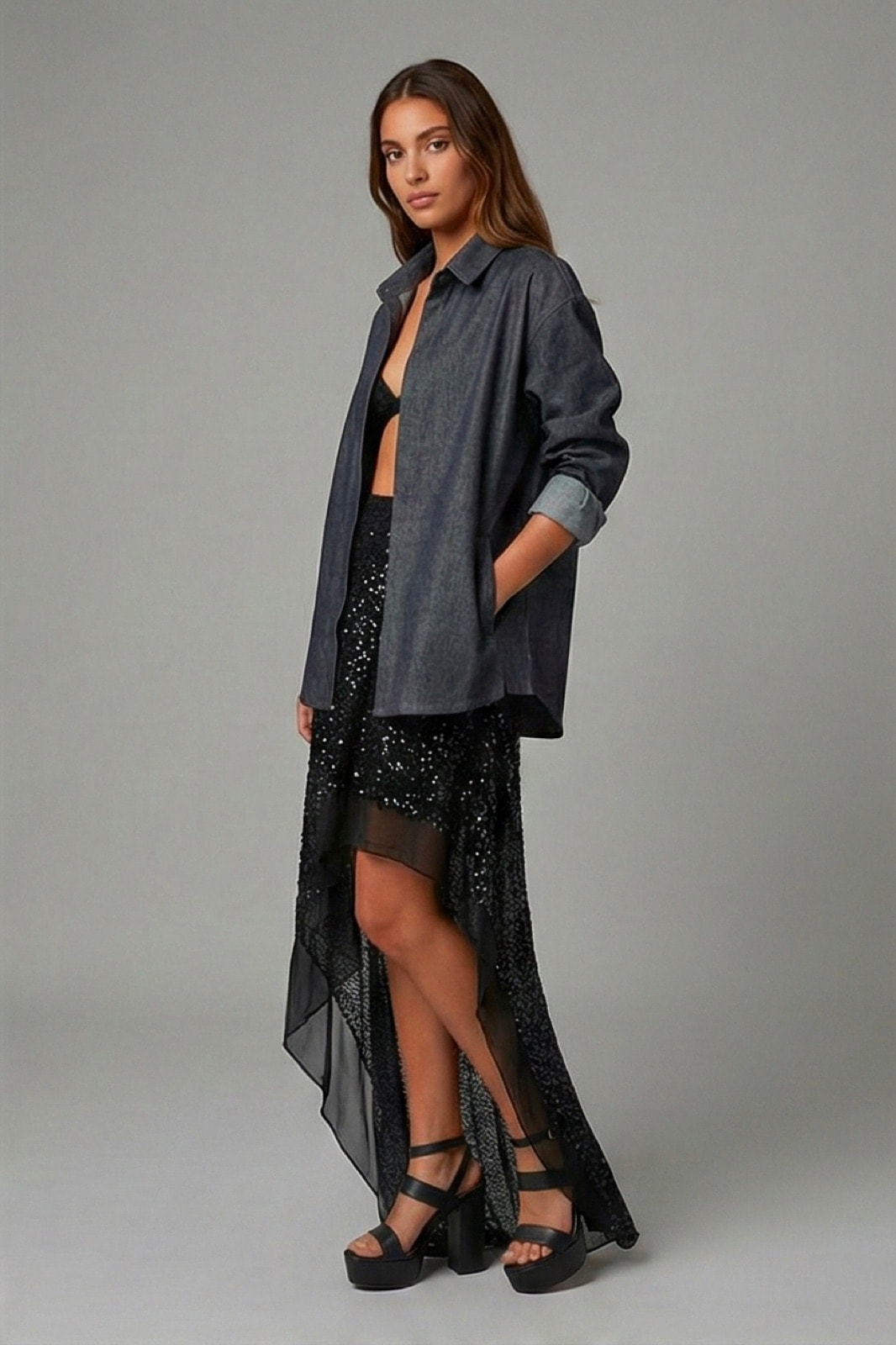 Denim Shirt - tienda online