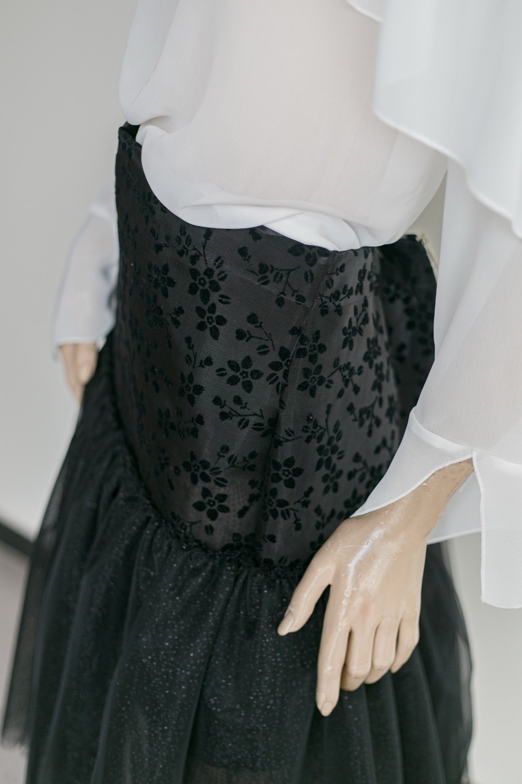 Falda de Villoné y Tul - tienda online