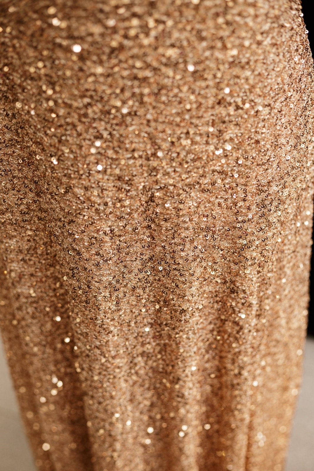 Golden Sequins Dress - Atelier Molina · Alta Costura & Sastrería de Autor · Buenos Aires