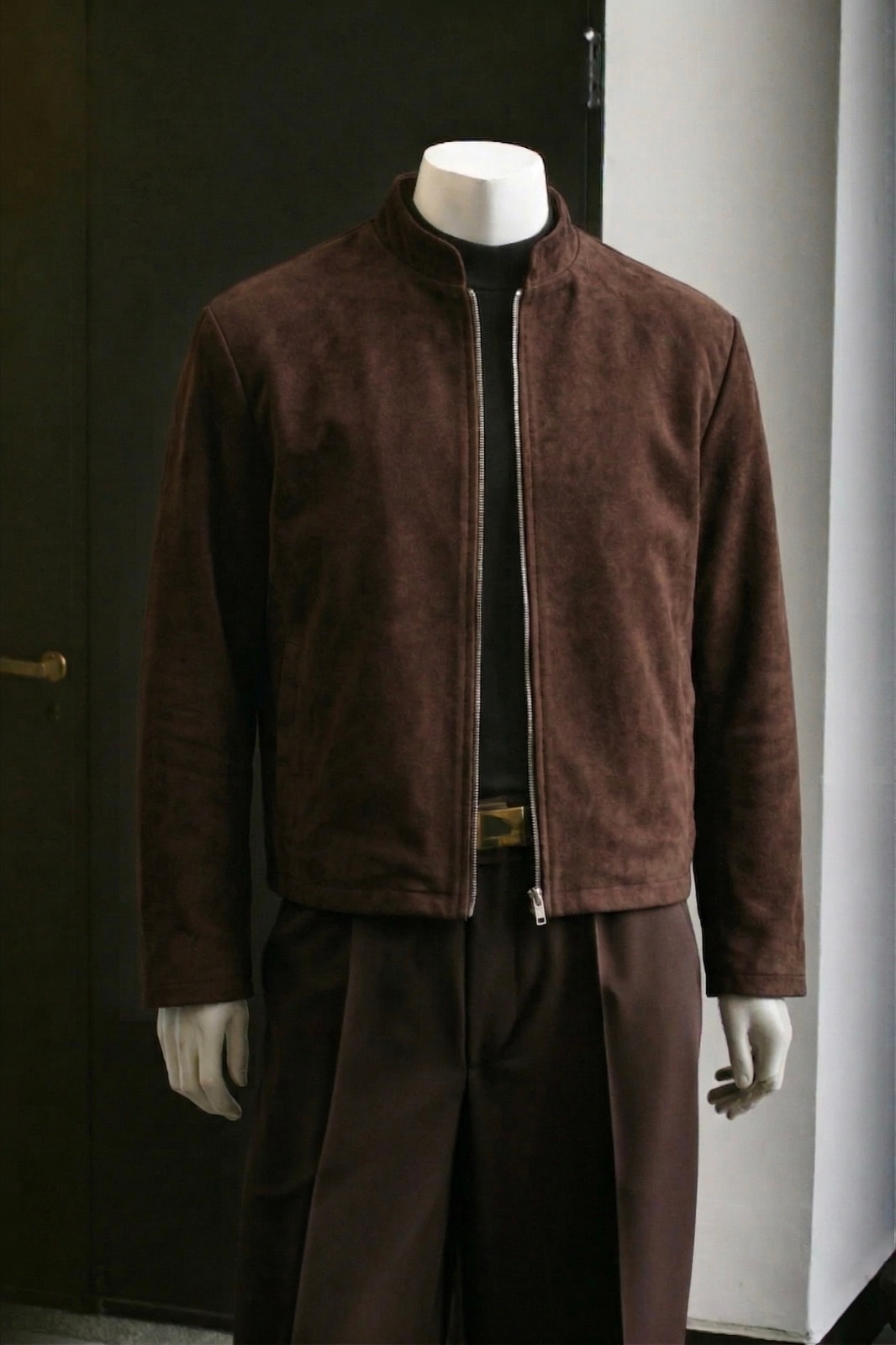 Chaqueta Molina -- Gamuza Sintética Chocolate en internet