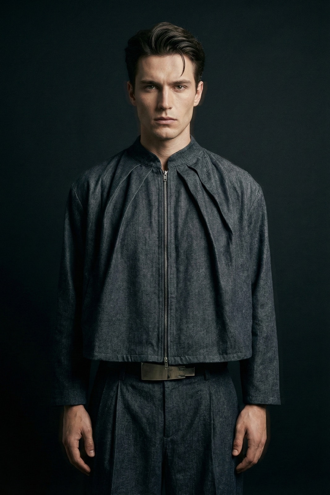 Chaqueta Molina - Raw Denim - Atelier Molina · Alta Costura & Sastrería de Autor · Buenos Aires