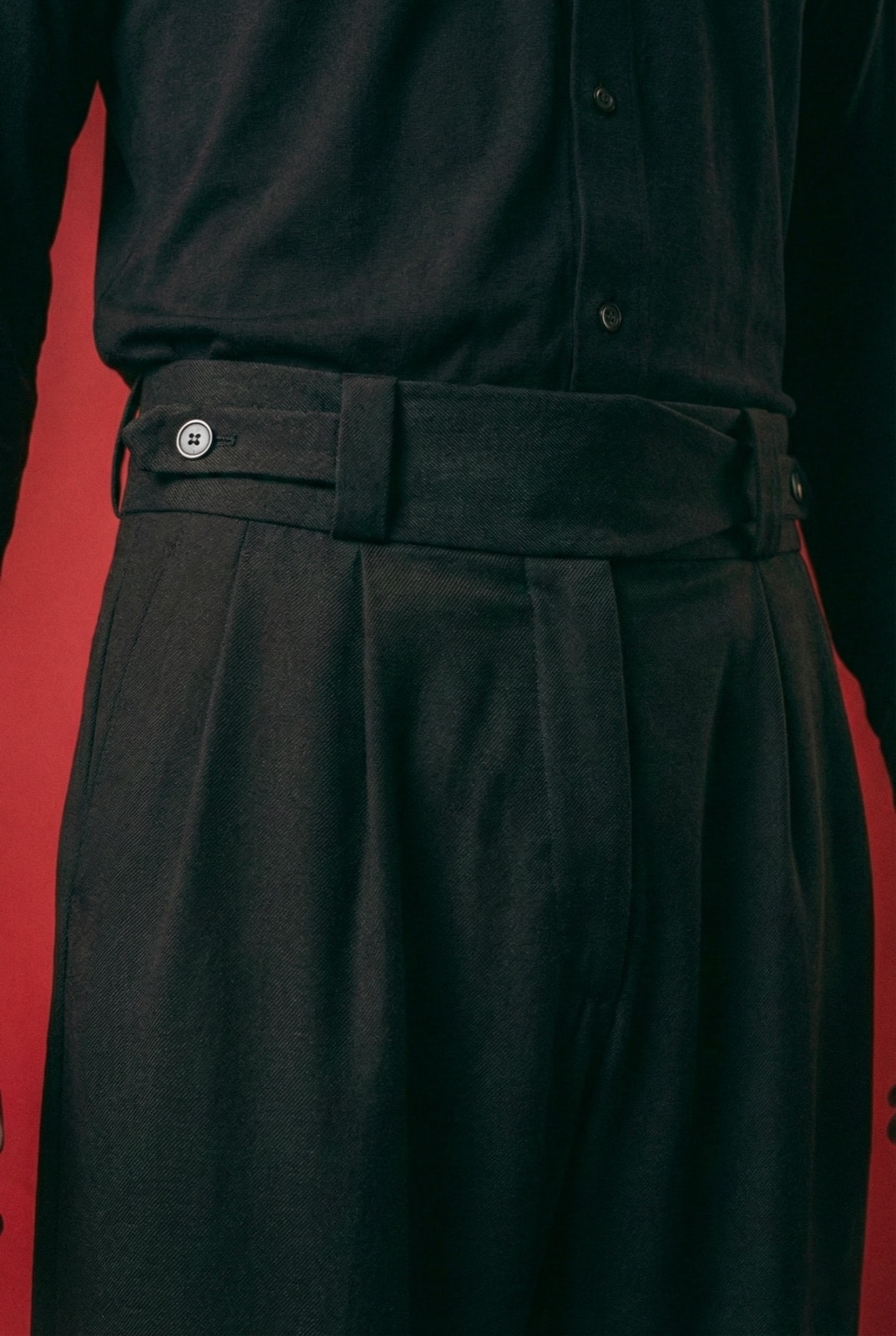 Pantalón Campo - Negro - Atelier Molina · Alta Costura & Sastrería de Autor · Buenos Aires