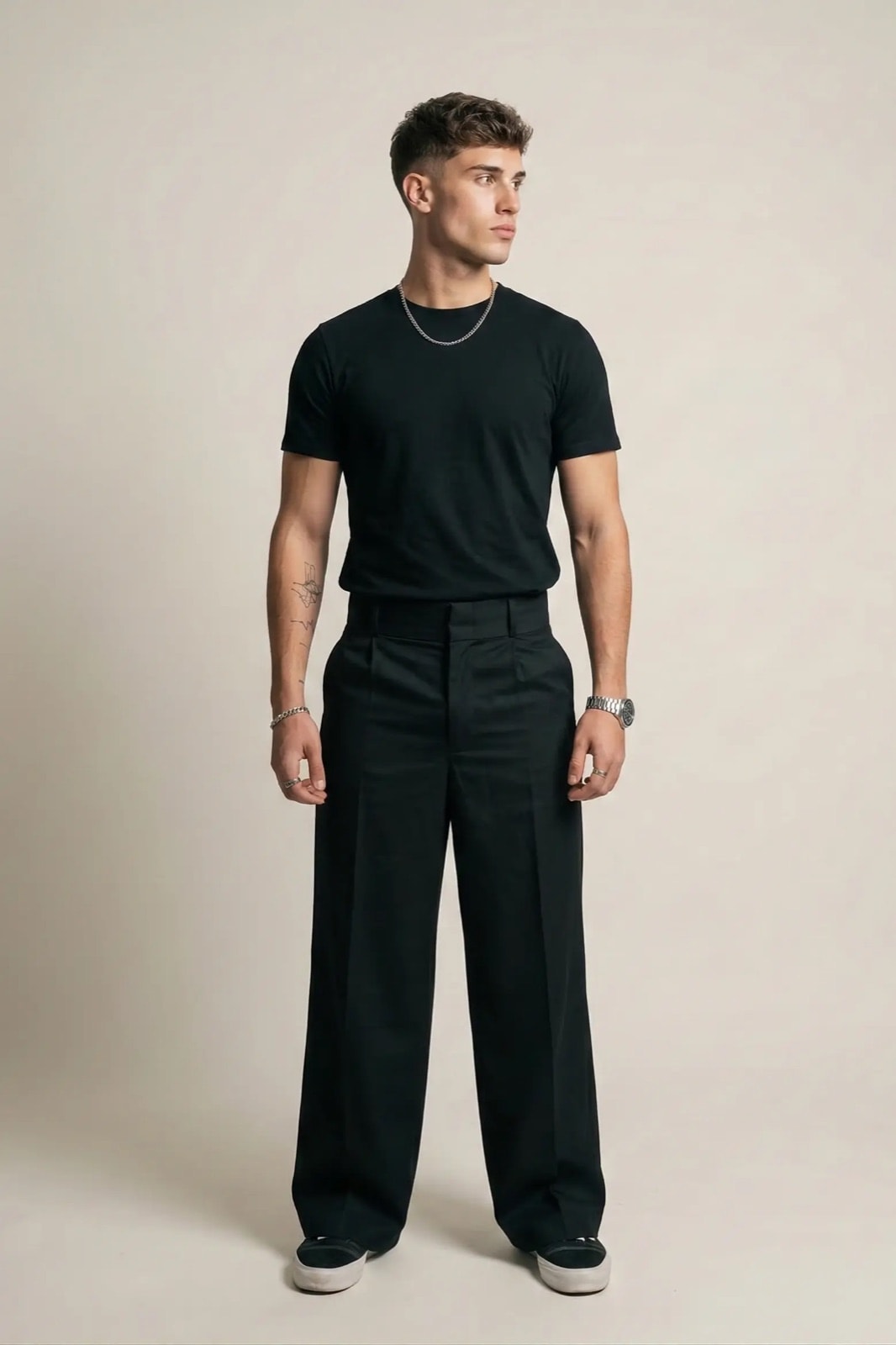 Pantalón Sastrero Molina - Negro