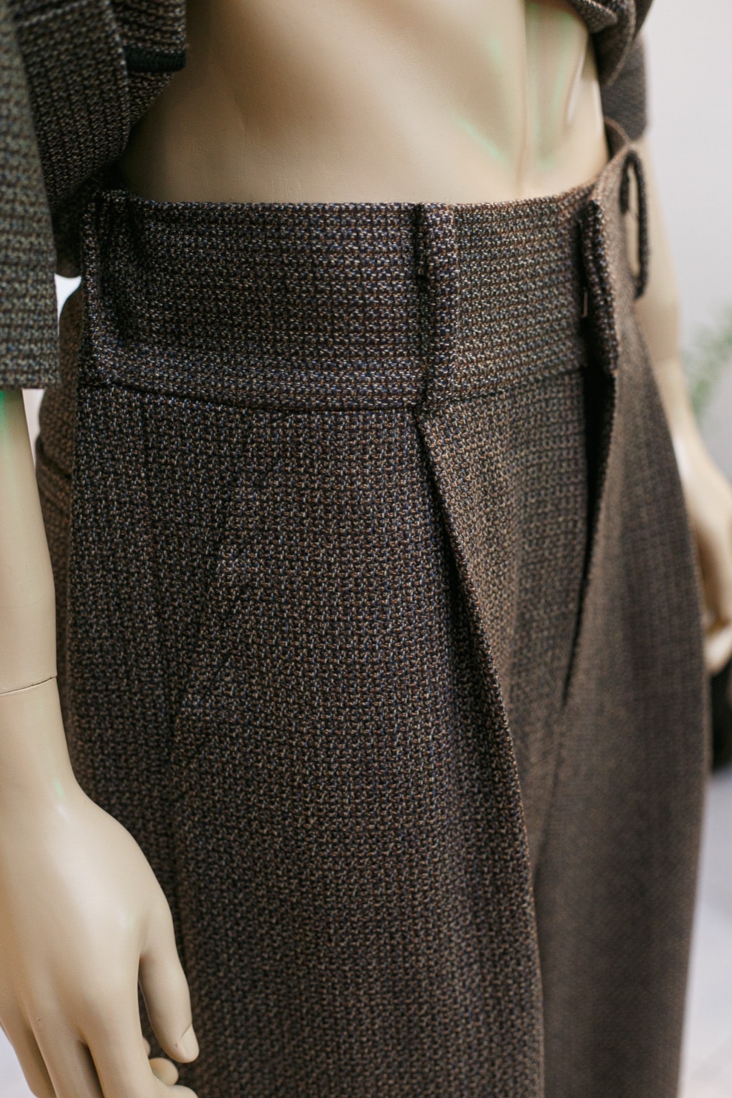 Pantalón Sastrero de Lana Ojo de Perdiz - tienda online