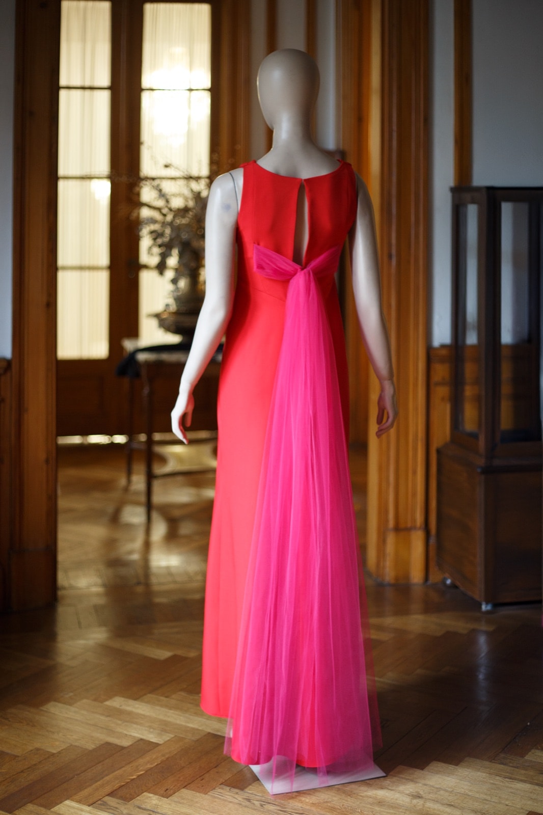 Red & Pink Dress - tienda online