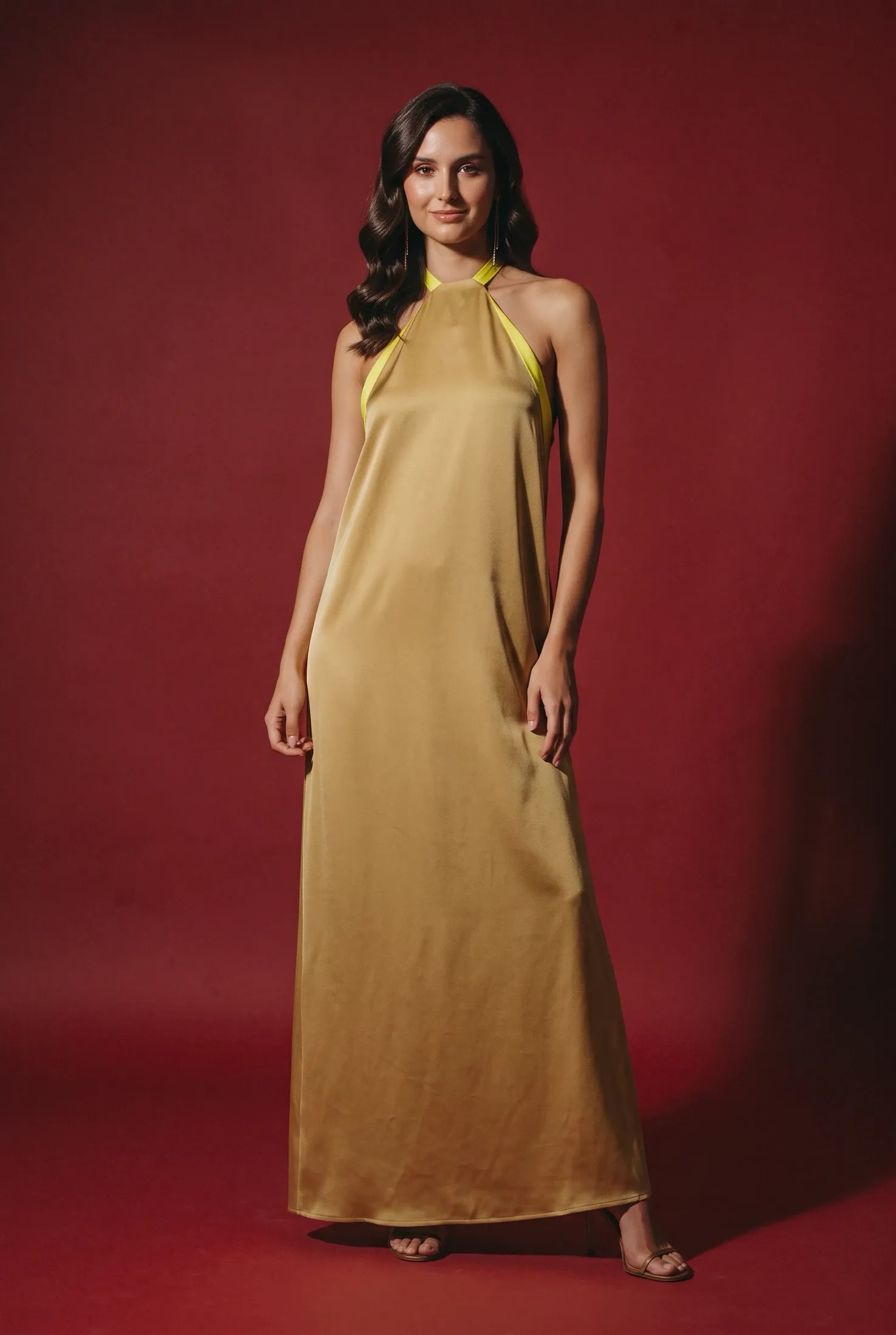 Golden Lime Dress