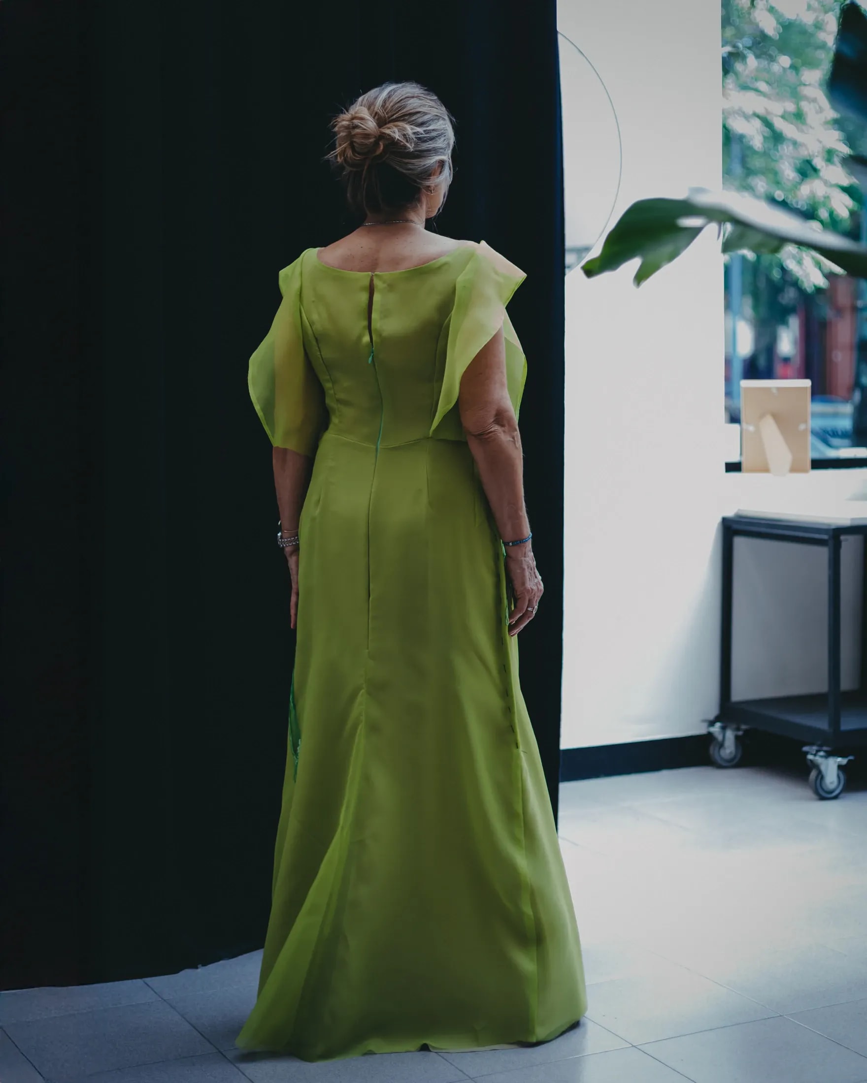 Organza verde