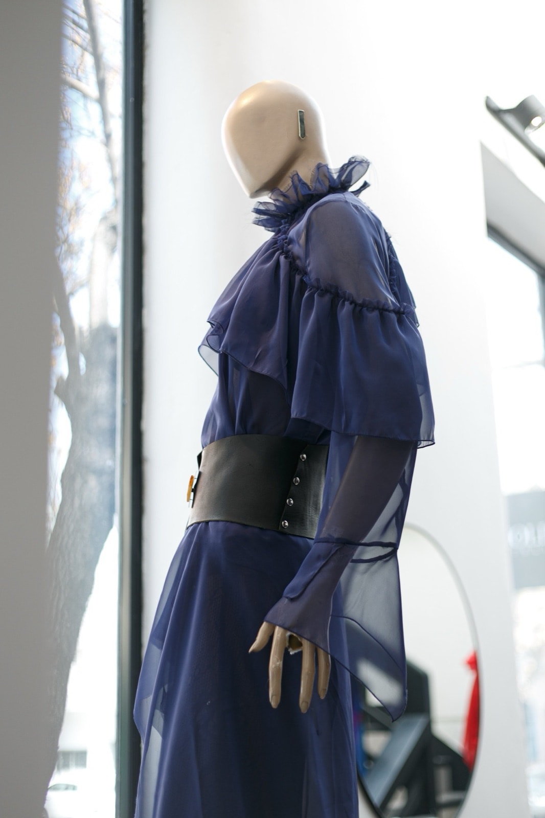 Imagen de Vestido midi Olé! Azul