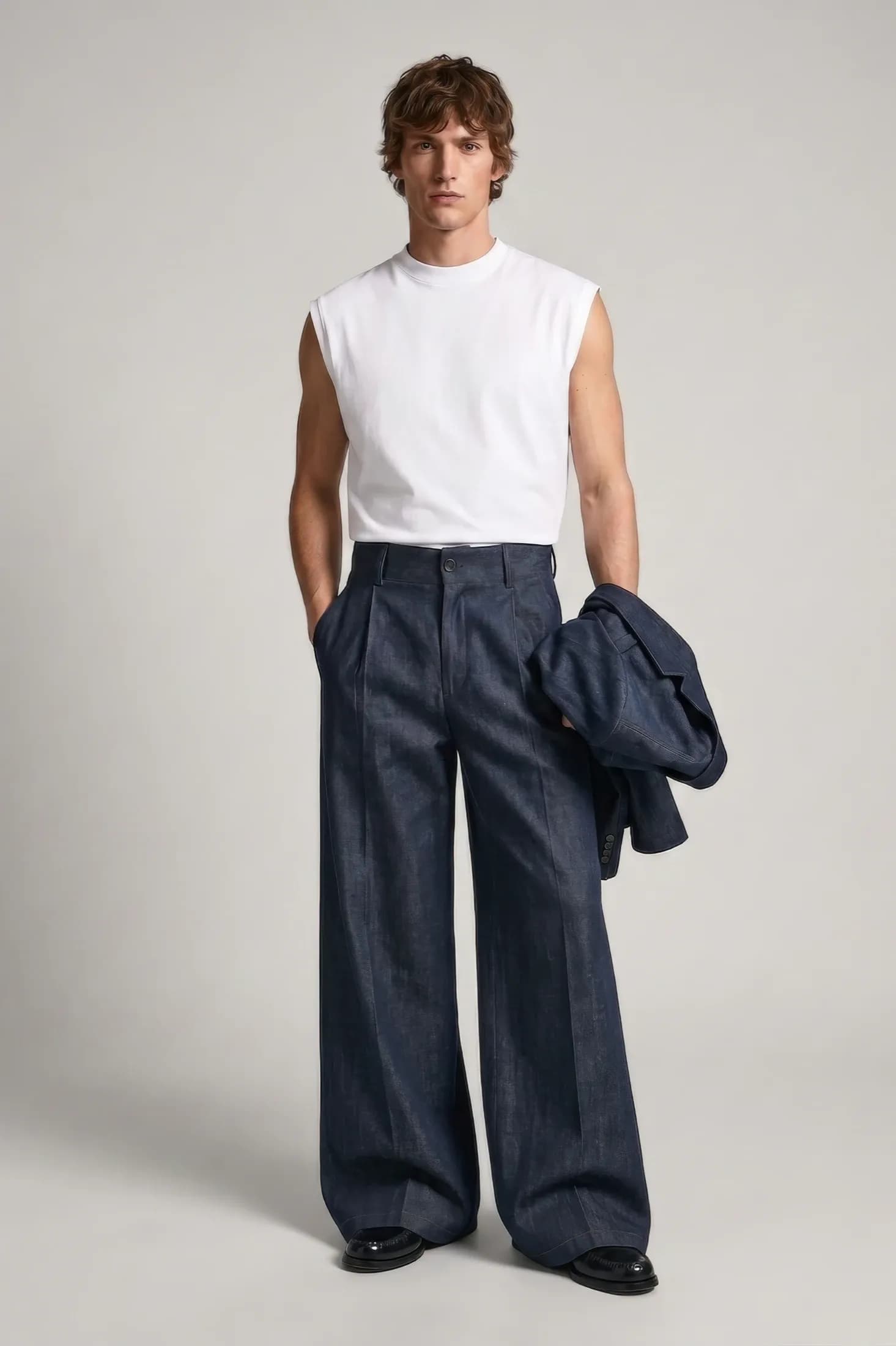 Pantalón Sastrero Molina - Índigo Raw Denim