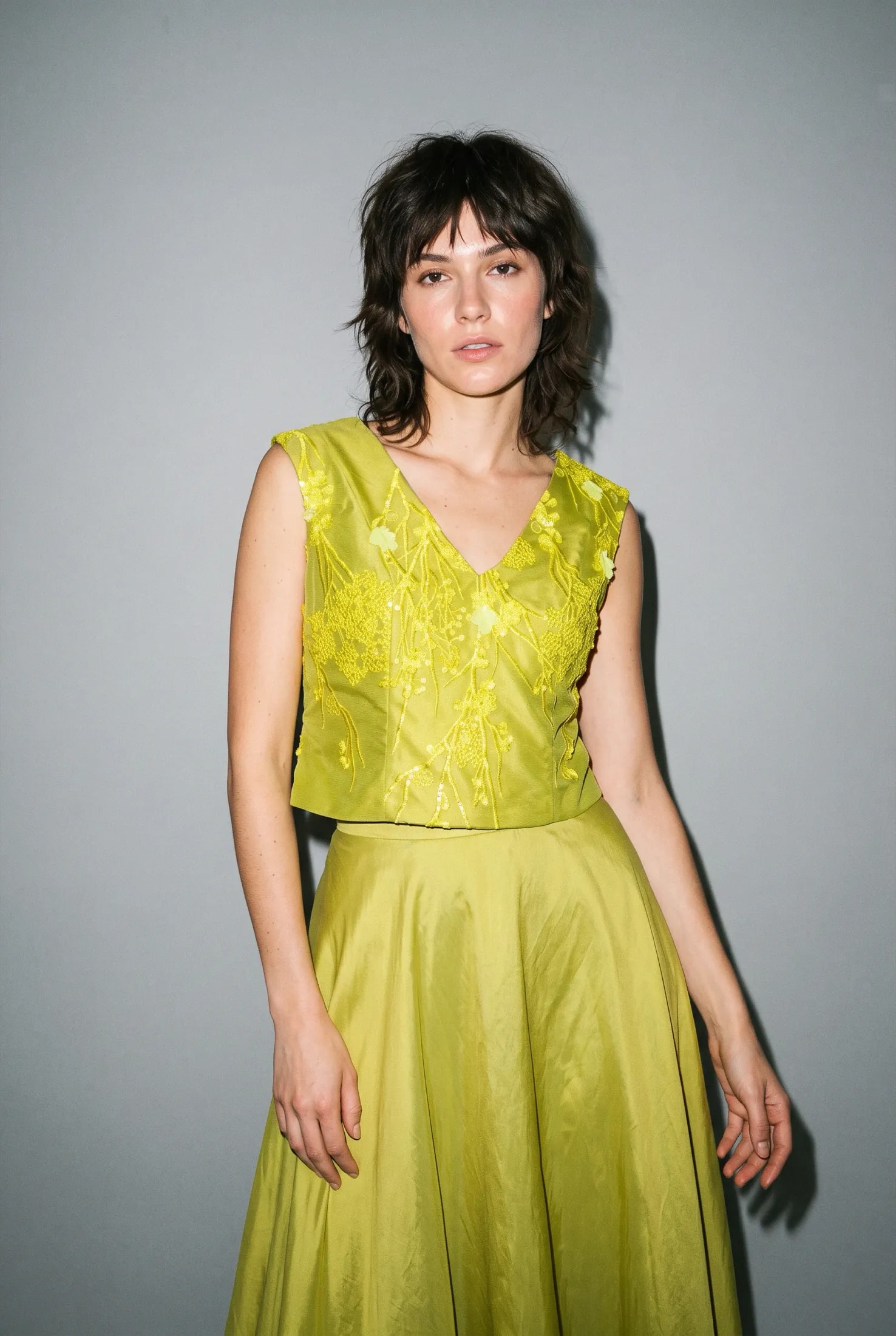 Top Lima 3D Garden Croptop