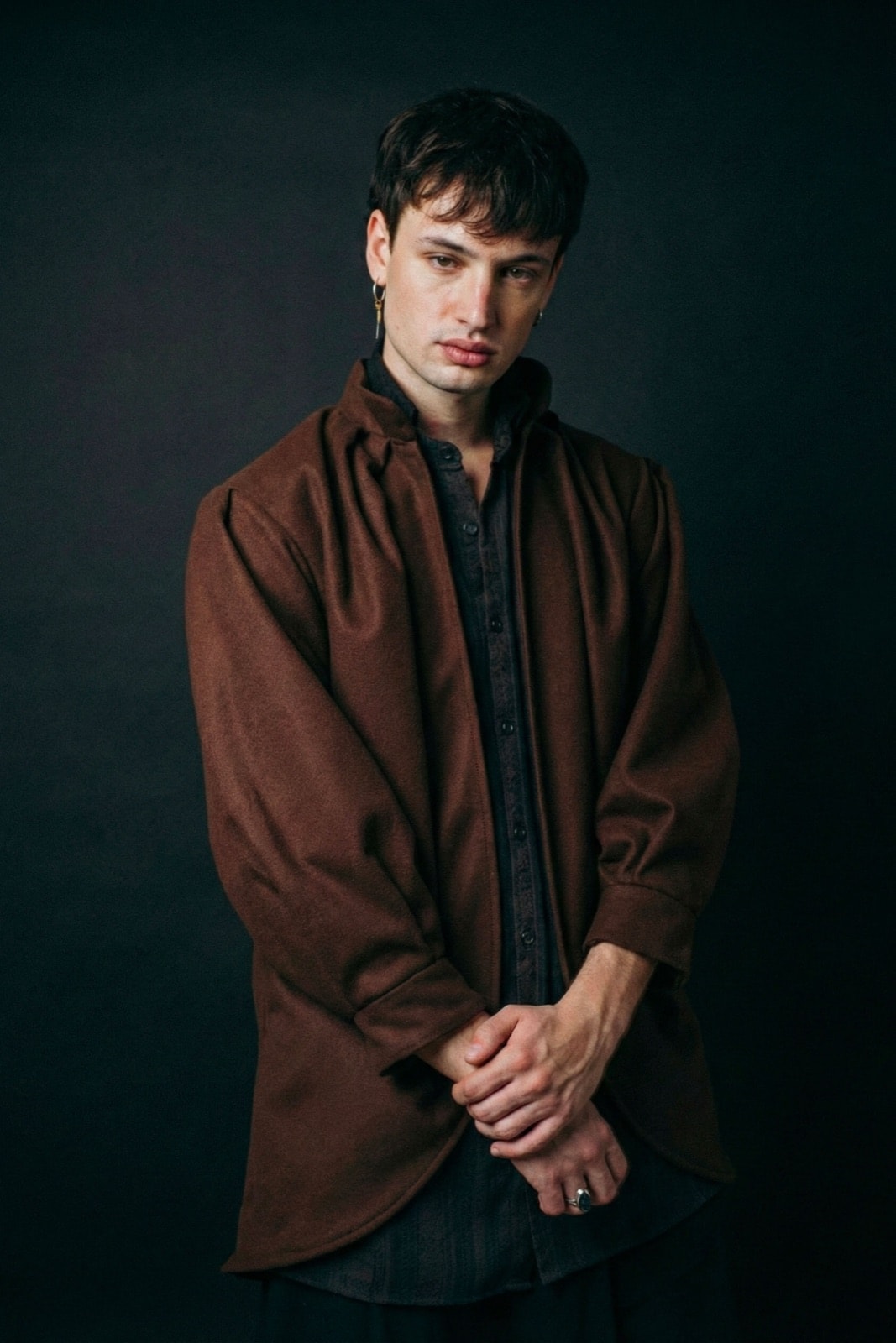 Tulip Coat, Chocolate