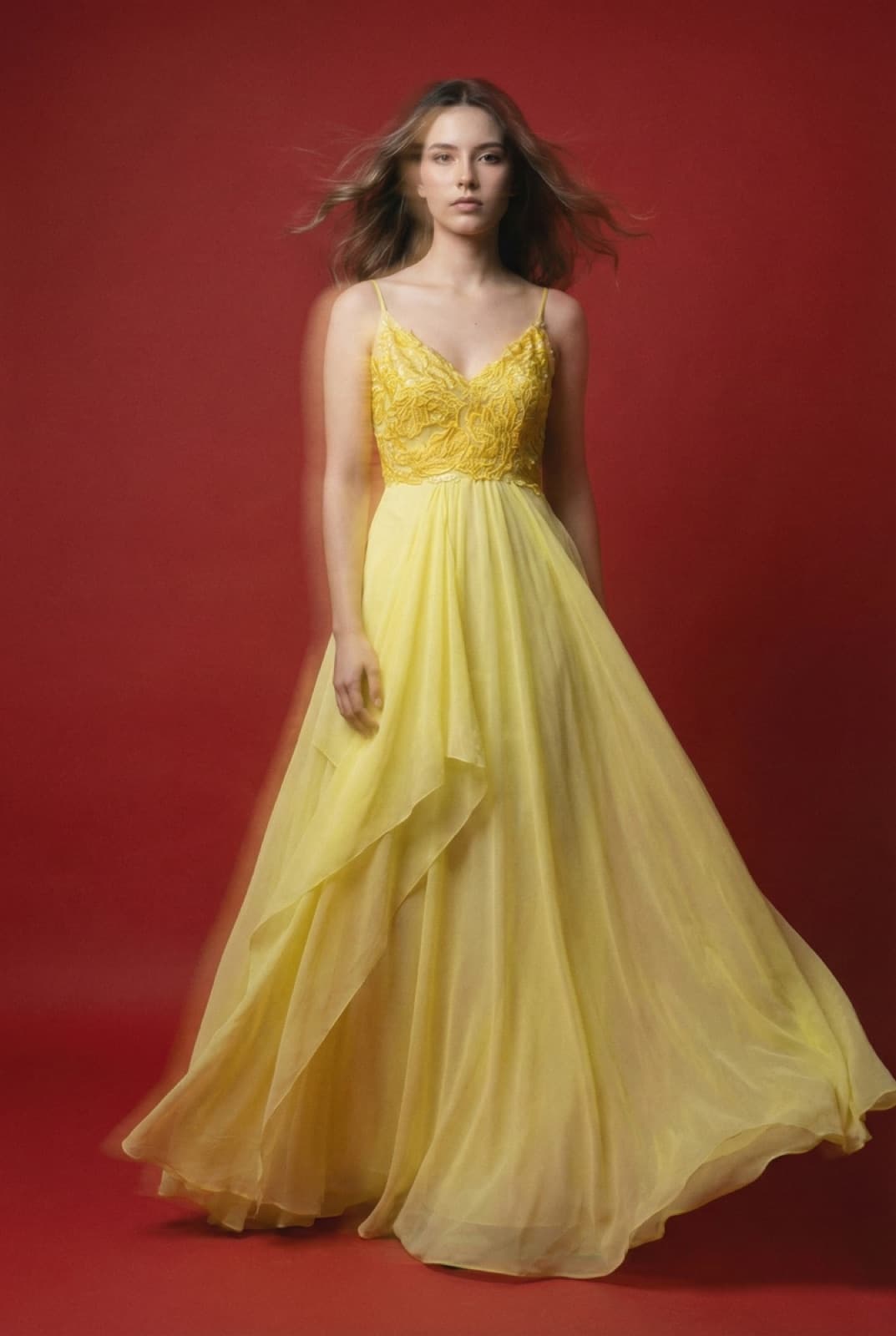 Yellow Garden Dress
