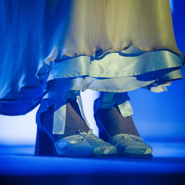 Vestido diseñado por Atelier Molina para Ángela Torres en el Teatro Gran Rex de Buenos Aires, vista 4 de 5